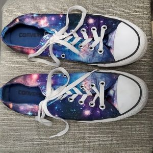 Galaxy converse sneakers